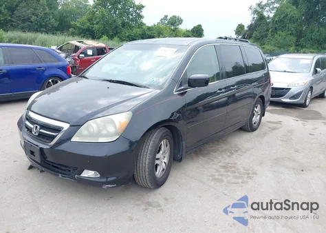 2007 Honda Odyssey Ex-L from USA, damaged, VIN 5FNRL386X7B077673